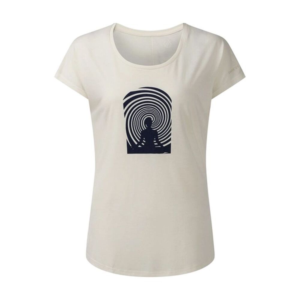 Dare 2B Womens/Ladies Serenity Psychedelic T-Shirt / Almond Milk